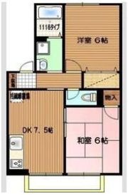 ハイカムール御供田の間取り画像