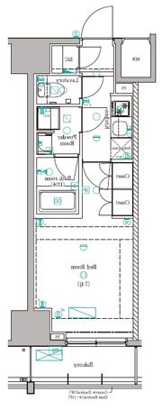 DIPS赤羽RESIDENCEの間取り画像