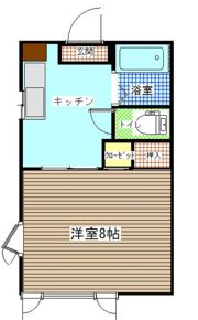 エスポワールⅠの間取り画像