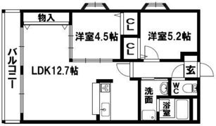 ソ・レーユ松田の間取り画像