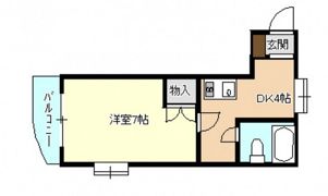 リヴラン西原の間取り画像