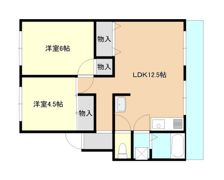 コーポ木下の間取り画像