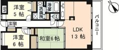 シーブリーズ東原壱番館の間取り画像