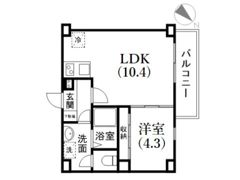 アリビラ六甲の間取り画像