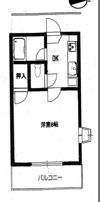 ステュディオ住吉の間取り画像