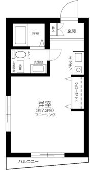 ダイヤモンドヒルズ横浜井土ヶ谷B号棟の間取り画像