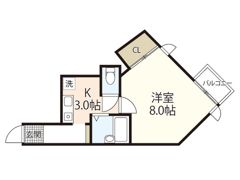 キャロンサンクの間取り画像