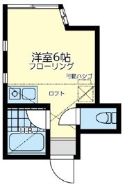 ユナイト渡田新町アプリコットの間取り画像