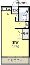 乃木ロイヤルマンションの間取り画像