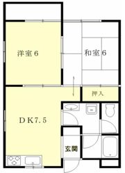 パストラルシオンBの間取り画像