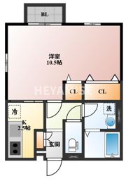 サンライズ豊Ⅱの間取り画像