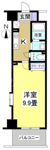 セントラルコート21の間取り画像