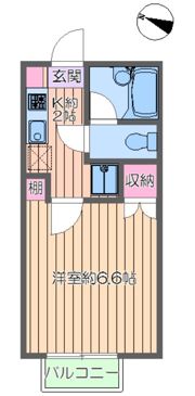 ブランシュ・ネージュCの間取り画像