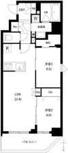 アーバンパーク日暮里Ⅱの間取り画像