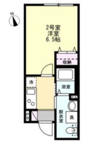 浜風と憩いのラテの間取り画像