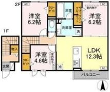 カーサ カンナの間取り画像