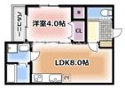 Kvell Garden 香里IIの間取り画像
