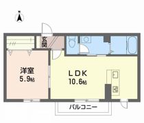 シャーメゾン駿の間取り画像