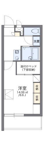 レオパレスFriendsⅡの間取り画像