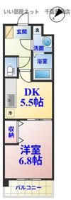 フローラーハイツの間取り画像