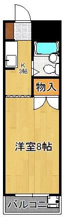 メゾンゆみの間取り画像