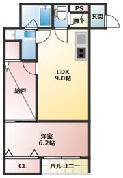 菅原1丁目ハイツの間取り画像