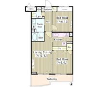 グリーンテラス久が原の間取り画像