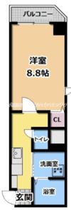 GROOVE守口駅前の間取り画像