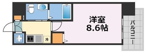 エスリード阿波座シティーウエストⅡの間取り画像