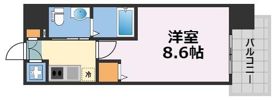 エスリード阿波座シティーウエストⅡの間取り画像