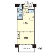 ﾚｰﾍﾞﾝﾊｲﾑ･ﾛｱ南熊本駅前 201号の間取り画像