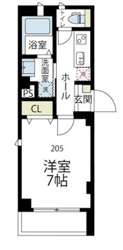 クリザンテム中幸町の間取り画像