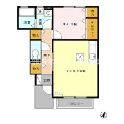 パストラルAの間取り画像