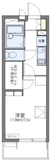 レオパレスセレノの間取り画像