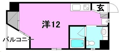 フォレスタージュの間取り画像