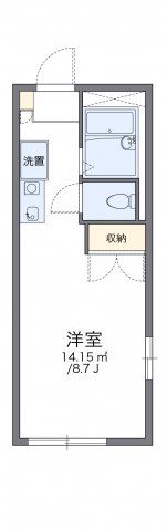 レオパレス天城の間取り画像