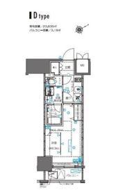 ZOOM横浜桜木町の間取り画像