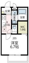 セレーヌ仲町台Bの間取り画像