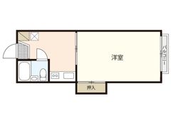 ウィング牛田の間取り画像