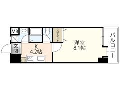 SEIWA BLD（楠木町）の間取り画像
