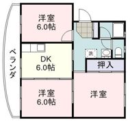 コンフォール船越Ⅰの間取り画像