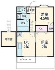 カメリアの間取り画像