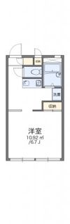 レオパレスミラノの間取り画像