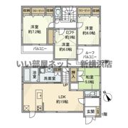 日吉本町戸建の間取り画像