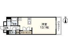 アルティザ東島田の間取り画像
