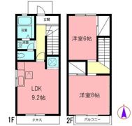 サンヒルズ峯尾Ⅱの間取り画像
