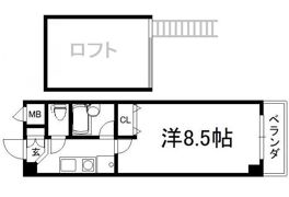 ヴィヴァーチェ智恵光院の間取り画像