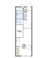 レオパレスセフティ半田の間取り画像