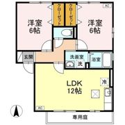 セジュール 郷の間取り画像