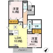 エルノワールの間取り画像